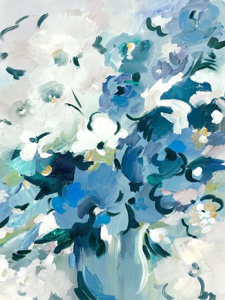 Lera 아티스트의 Blue Floral Vase작품입니다.