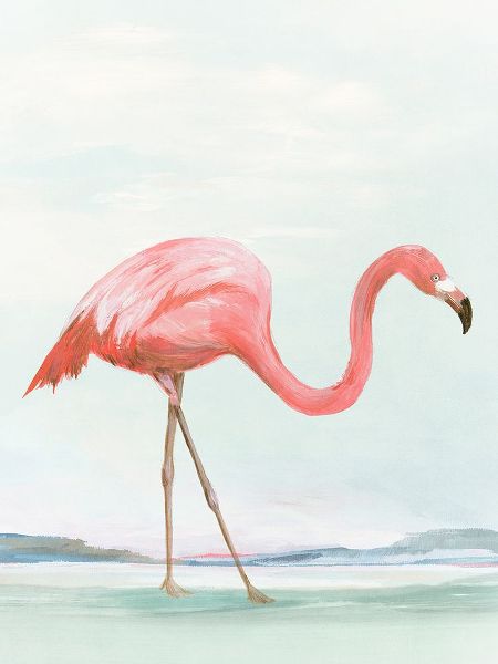 Lily K 아티스트의 Summer Flamingo I작품입니다.