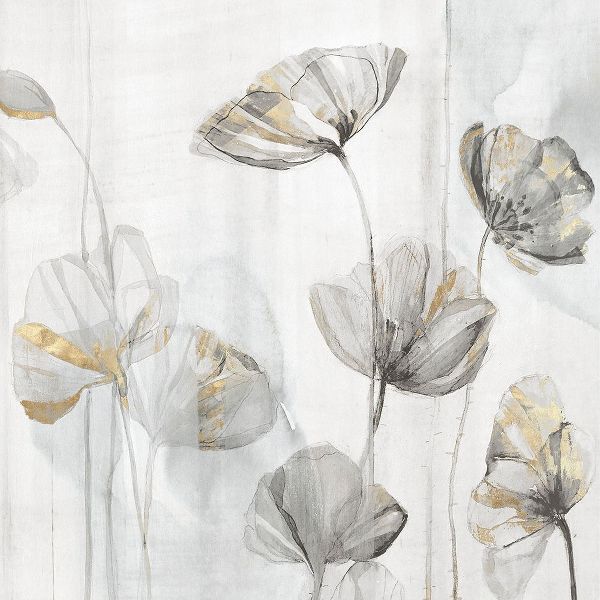 Silver Poppies I