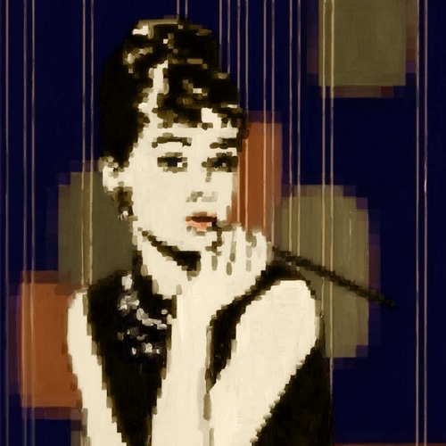 Pixeled Hepburn