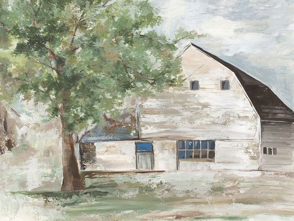 Pearce, Allison 아티스트의 White Farm Barn 작품입니다.