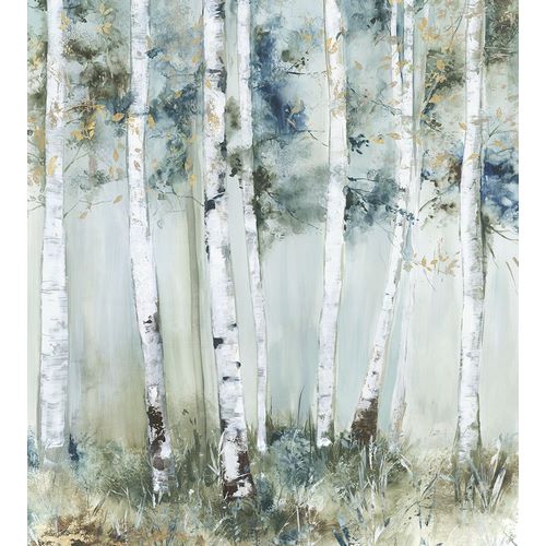 Pearce, Allison 아티스트의 Birch Blue Forest 작품입니다.
