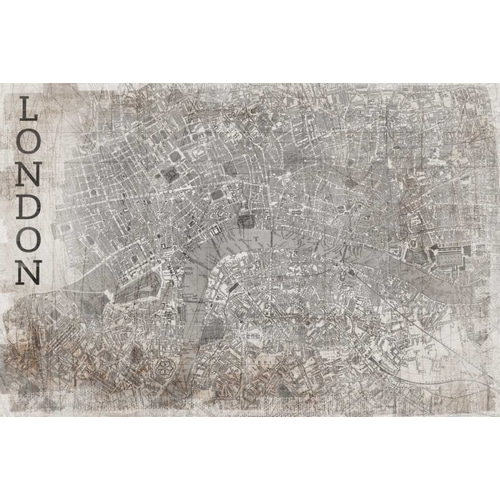 Map London White