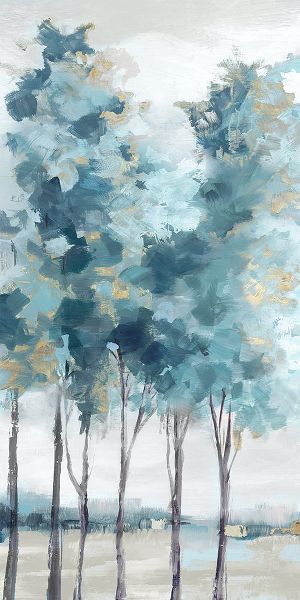 Mavis, Luna 아티스트의 Teal Blue Forest II작품입니다.