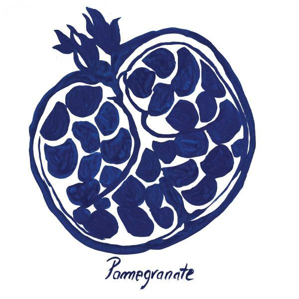 Indigo Pomegranate