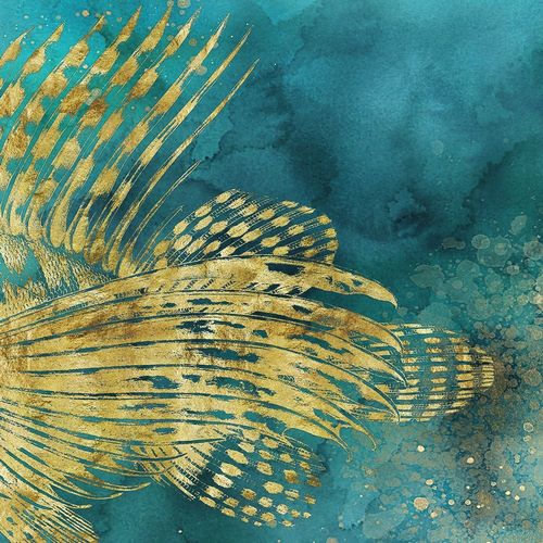 Zalewski, Christine 아티스트의 Lionfish Coming on Aqua II 작품