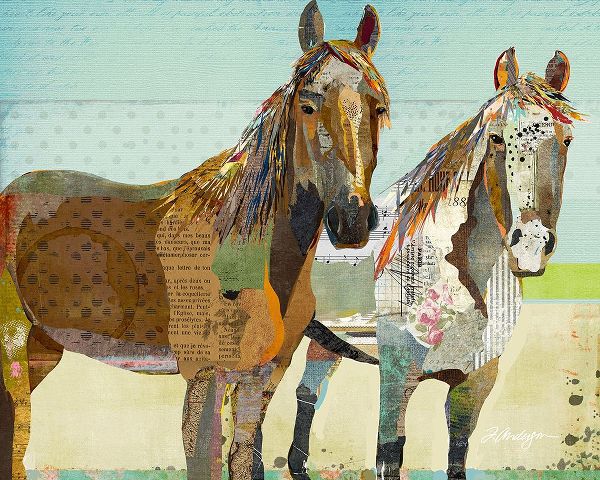Anderson, Traci 아티스트의 Two Horses작품입니다.
