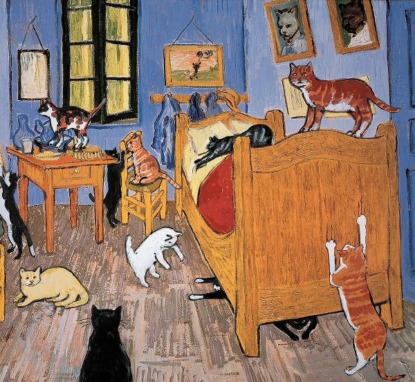 Van Gogh Arles Cat