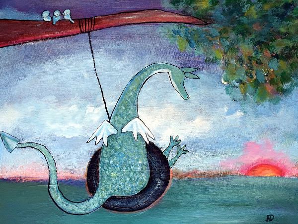 Doss, Andrea 아티스트의 Dragon Swinging작품입니다.