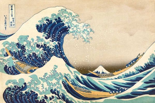 Hokusai, Katsushika 아티스트의 The Great Wave off Kanagawa작품입니다.