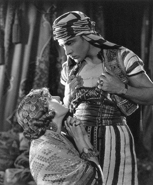Rudolph Valentino The Son of the Sheik with Vilma Banky