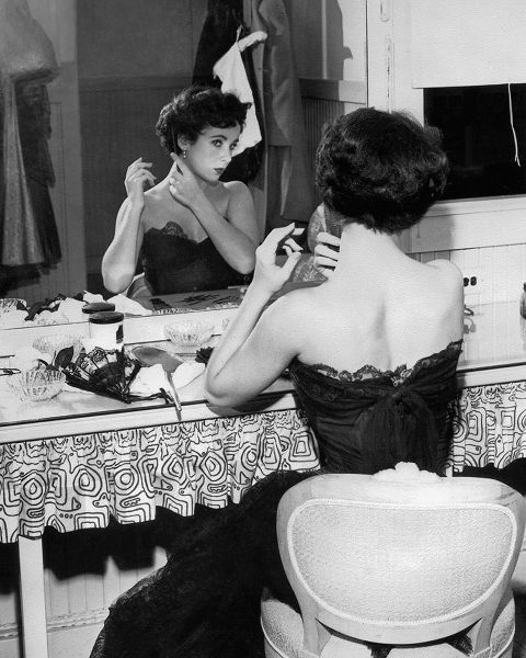 Elizabeth Taylor 1951 behind the Scenes A Place in the Sun