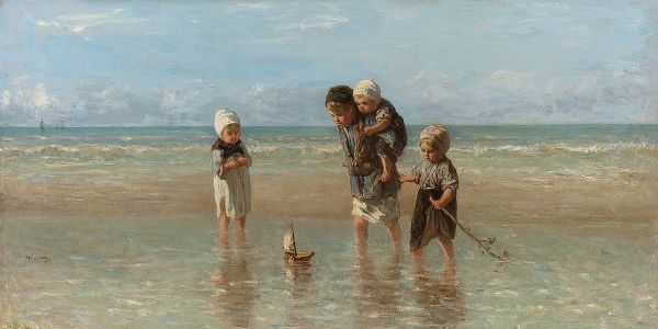 Israels, Jozef 작가의 Children of the Sea-1872 작품