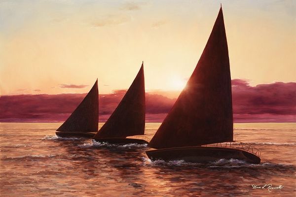 Romanello, Diane 아티스트의 Evening Sails 작품