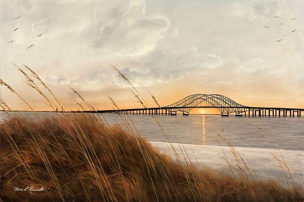 Romanello, Diane 아티스트의 View of Captree Bridge 작품