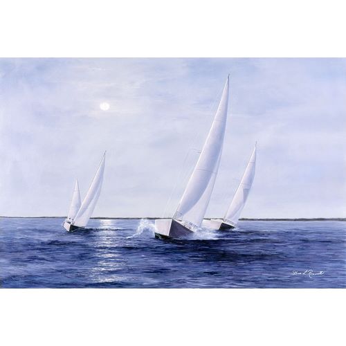 Romanello, Diane 아티스트의 Blue Sails 작품