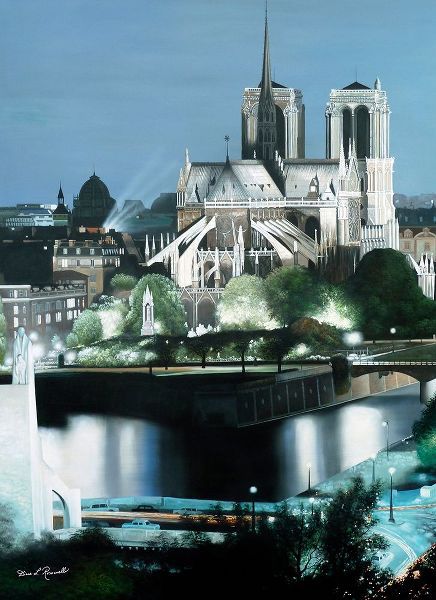 Romanello, Diane 아티스트의 Notre Dame 작품