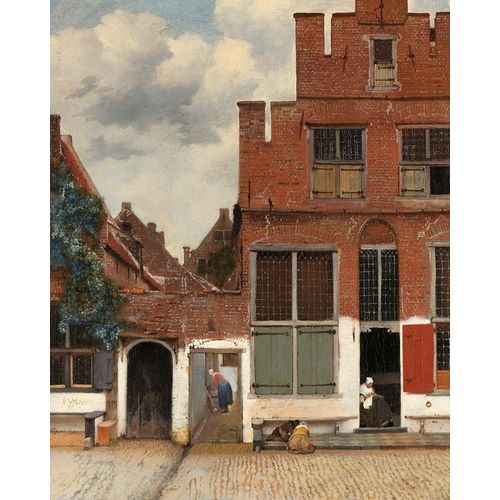 View of Houses in Delft, Known as The Little Street, c. 1658
