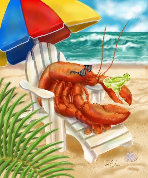 Beach Friends - Lobster