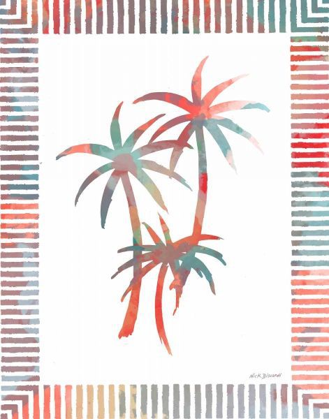 Watercolor Palms III