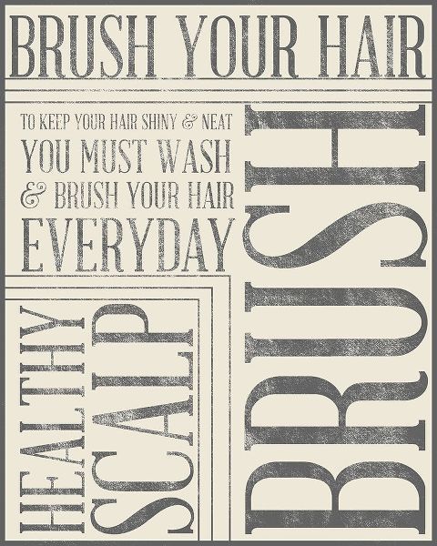 Bath Reminders in Gray I