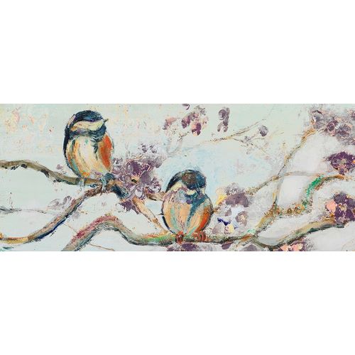 Pinto, Patricia 작가의 Birds on Cherry Blossom Branch 작품