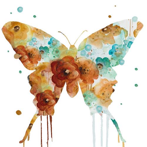 Pinto, Patricia 작가의 Mis Flores Butterfly I 작품