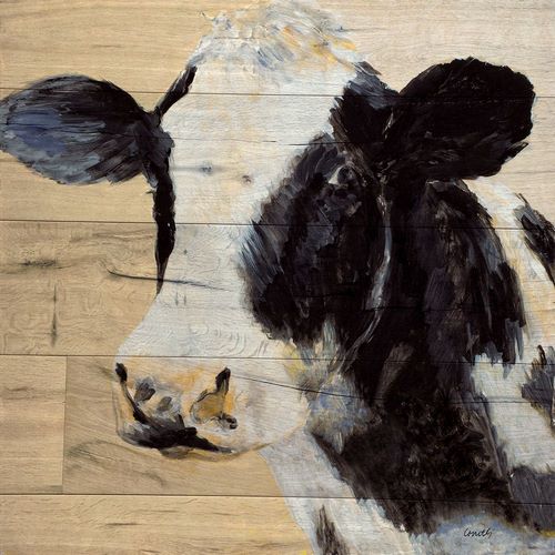 Cow On Wood