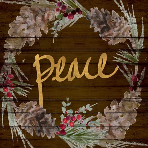 Love and Peace Wreath I
