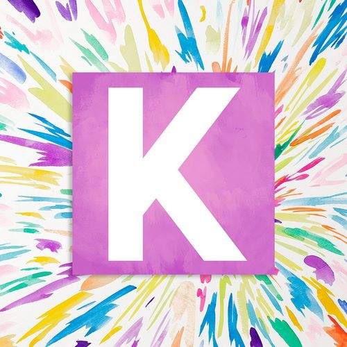 Color Explosion Monogram (K)