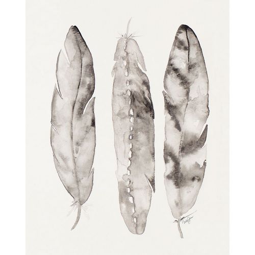 Three Gray Feathers