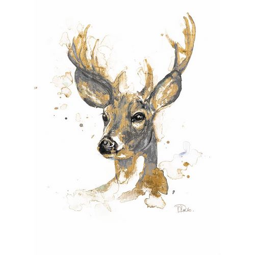 Pinto, Patricia 작가의 Gold Antlers I 작품