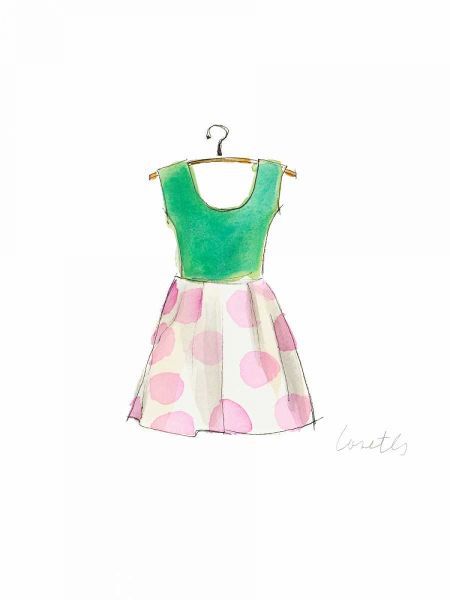 The Watercolor Dresses IV