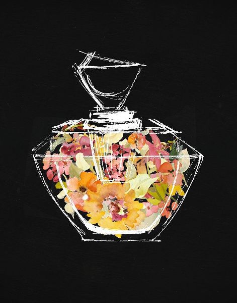 Crystal Watercolor Perfume on Black II