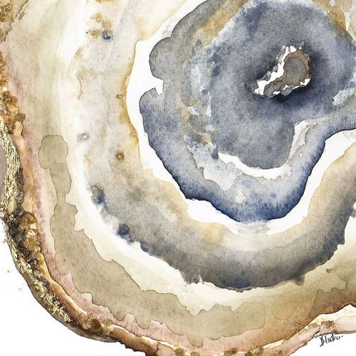 Up Close Agate Watercolor I