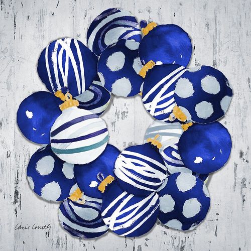 Loreth, Lanie 아티스트의 Blue Christmas Ornaments작품입니다.