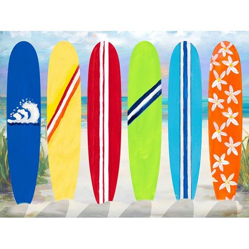 Surf Boards on the Beach
