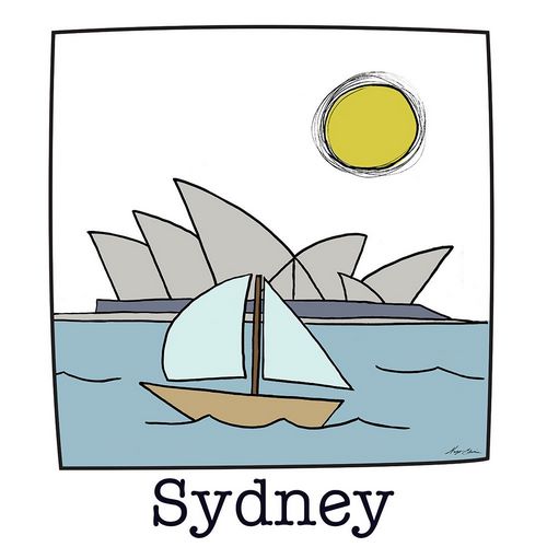 Edwins, Hugo 아티스트의 Travel The World Sydney작품입니다.