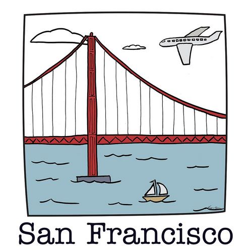 Edwins, Hugo 아티스트의 Travel the World San Francisco작품입니다.