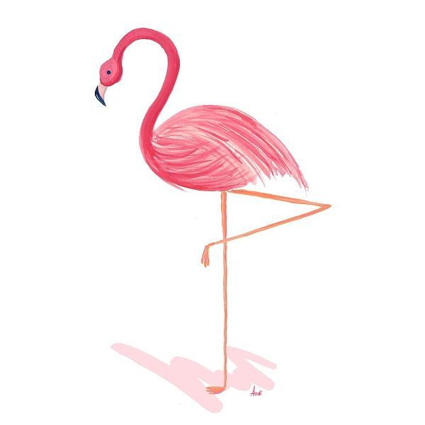 Flamingo Walk II