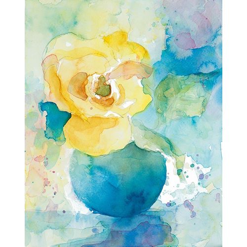 Abstract Vase of Flowers I