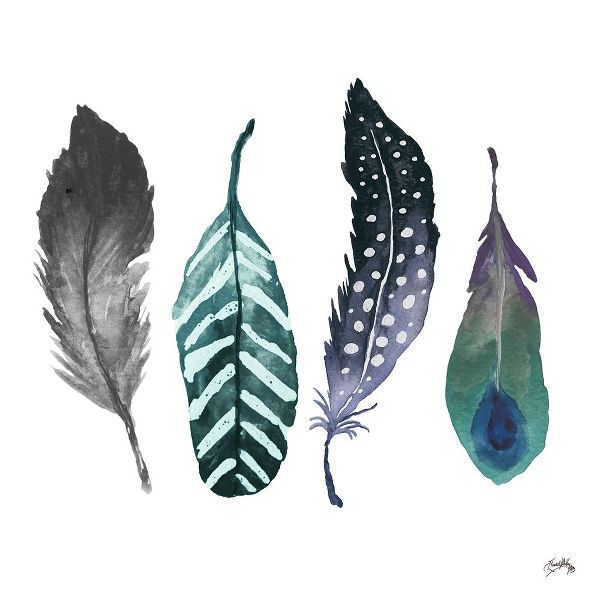 Indigo Feathers