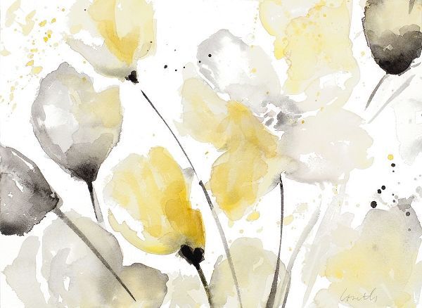 Neutral Abstract Floral II