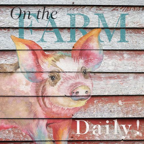 Medley, Elizabeth 아티스트의 Barn to Farm Pig I작품입니다.