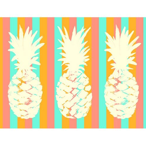 DeRice, Julie 아티스트의 Striped Pineapple Trio작품입니다.