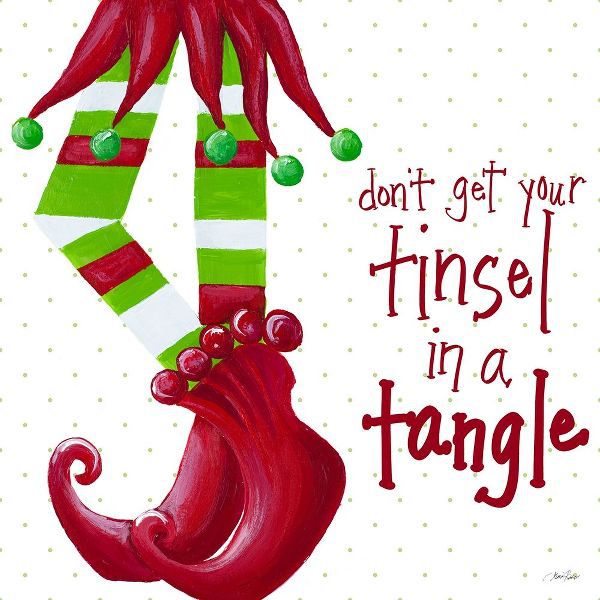 Tinsel In A Tangle on Dots