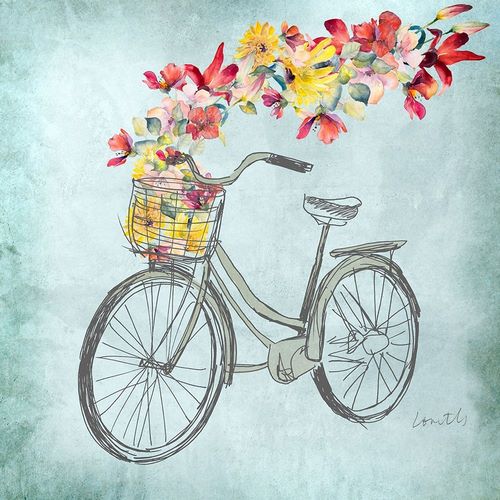 Floral Day Bike I