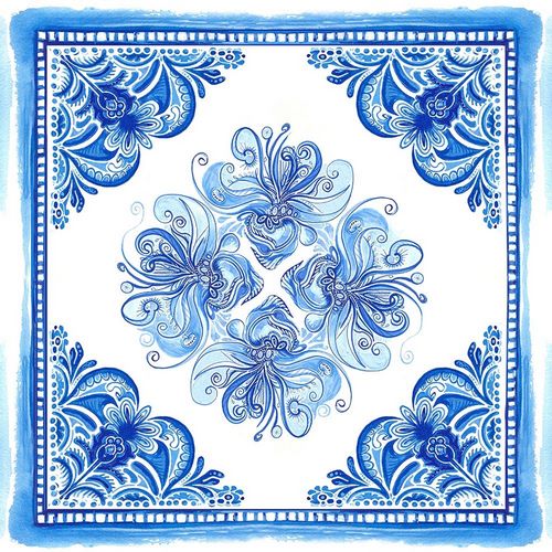 Artisan Tile Blue I