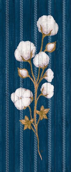 Cotton Wood Floral Stripe I