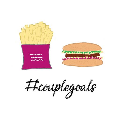Hashtag Couple Goals Square